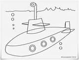 Kapal Selam Mewarnai Anak Diwarnai Tempur Tk Lengkap Lebaran Dibawah Menyiapkan sketch template
