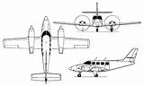 Cessna Drawings T303 Airplane Crusader Gif System Template Aero sketch template
