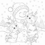 Weihnachten Ausmalbilder Kittens Ausmalen Malvorlagen Vorlagen Coloringhome Colouring Weihnachtsmann Inspirational Malbuch Zeichnung Erwachsene Xmas Blumen Sterne sketch template