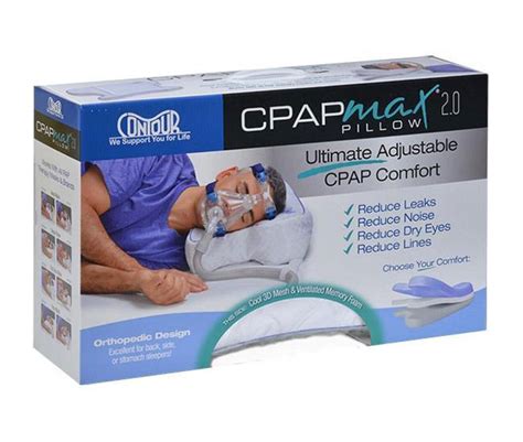 contour cpap max  pillow cpap accessories advacare
