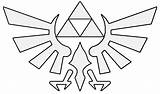 Crest Hylian Hyrule Stencils Template Pattern Ournerdhome Geeky Thinking sketch template