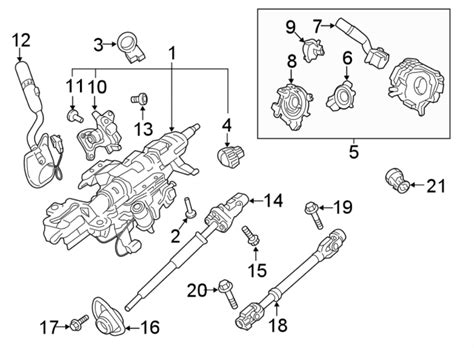 ford   super duty column assembly steering steering column hczcad lakeland ford