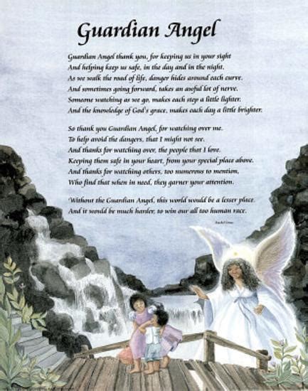 Guardian Angel Poem Prints At