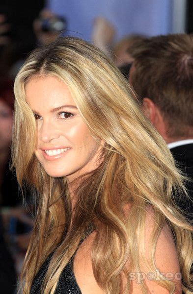 elle macpherson long face hairstyles long faces hair styles