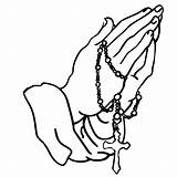 Praying Hands Vector Drawing Hand Clipart Line Jesus Graphics Illustration Christ Non Vecteezy sketch template