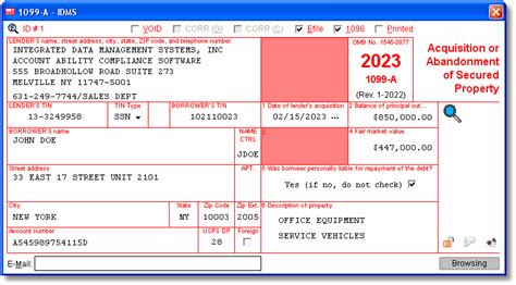 software includes electronic filing printing  irs bulk tin matching