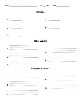 fundations test paper  leslie gangemi teachers pay teachers