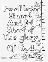 Romans Sinned Awana Adron Verses Sparks Coloringpagesbymradron Scripture Vbs sketch template