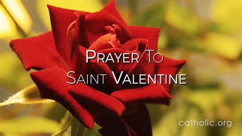 prayer  saint valentine hd youtube