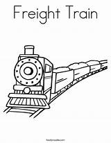 Coloring Train Freight Pages Worksheet Template Print Amtrak Printable Sheet Trains Color Locomotive Handwriting Worksheets Outline Subway Colouring Sketch Twistynoodle sketch template