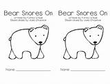 Karma Wilson Snores Printable Hibernation Goode sketch template