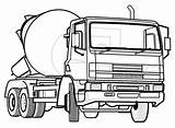 Coloring Pages Helicopter Police Clipart Library Mixer Cement Truck sketch template