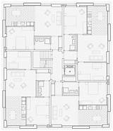 Floor Plan Drawing Plans Collective Apartment Housing Furniture Architecture Getdrawings sketch template