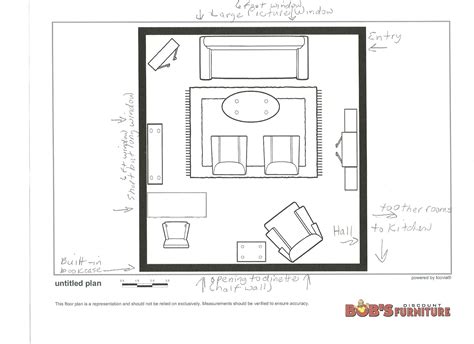 living room floor plan  dimensions image