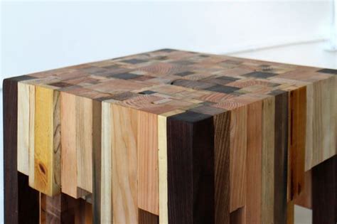 wood scrap  table