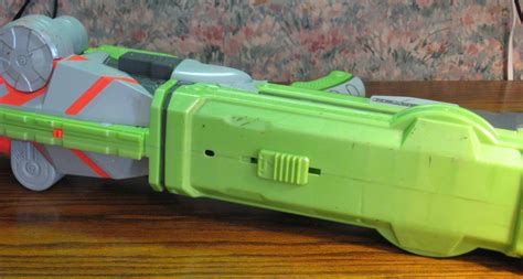 nerf vortex nitron motorized foam disc launcher blaster rifle green