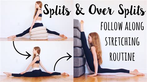 Stretches For Splits And Oversplits Youtube