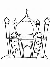 Ramadan Coloring Pages Kids Eid Mosque Mubarak Drawing Lantern Masjid Hajj Colouring Craft Printable Activities Drawings Islamic Color Happy Family sketch template