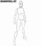 Mystique Drawingforall sketch template
