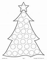 Christmas Dot Printables Do Tree Preschool Drawing Crafts Printable Kids Winter Toddlers Motor Activities Fine Supplyme Worksheets Pages Coloring Holiday sketch template