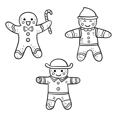 christmas cookie printable christmas coloring pages
