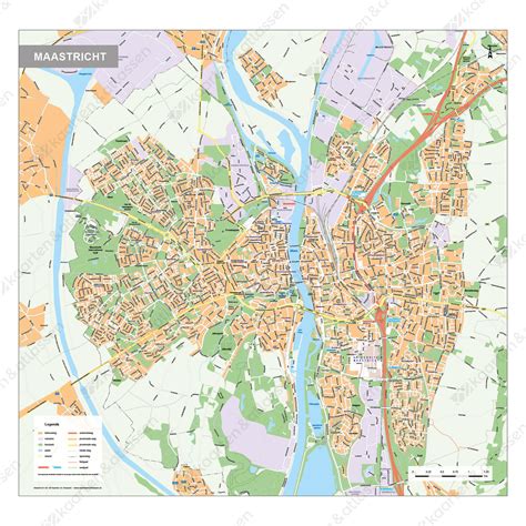 digitale kaart maastricht  kaarten en atlassennl