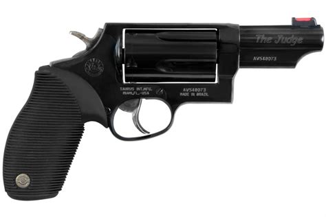 taurus judge 410ga 45lc black revolver with 3 inch barrel sportsman s