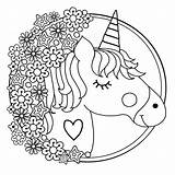 Unicorn Unicorns sketch template
