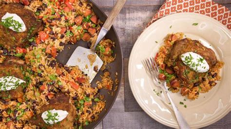 mexican skillet chicken and rice rachael ray show