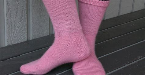 yarn girls they do get wooly pink socks