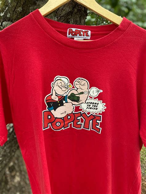 Vintage Vintage Popeye T Shirt Grailed