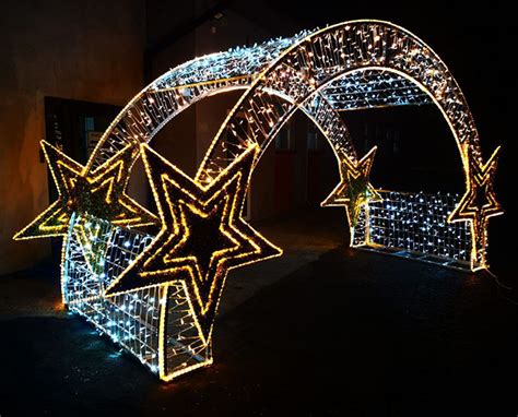 outdoor christmas arch  led lights  sale yandecor
