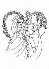 Prince Princess Coloring Pages Books Last Coloringpages sketch template