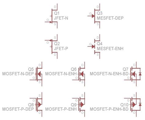 simbolo mosfet qual   simbolo correto