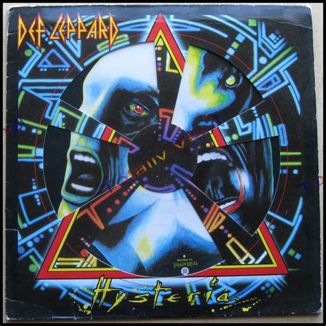 totally vinyl records def leppard hysteria lp picture disc special