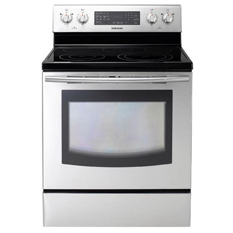 samsung  cu ft electric rangestove  convection stainless steel ebay