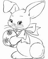 Bunny Face Coloring Easter Pages Popular sketch template