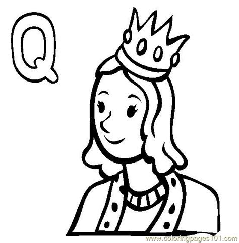 queen coloring   designlooter