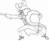 Hook Captain Coloring Pages James Printable Running Print Clipart Disney Clip Another Library Color Popular sketch template