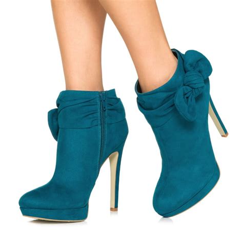 Cecile Suede High Heel Boots Boots Heels