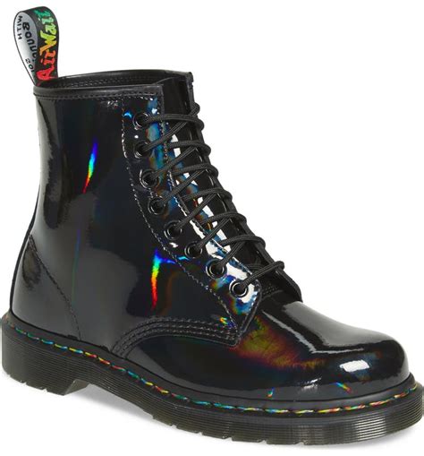dr martens  rainbow patent boot women nordstrom