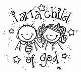 Coloring God Am Child Pages Special Lds Loves Clip Clipart Kids Jesus Melonheadz Church Illustrating Bible Children Made Sunday Print sketch template