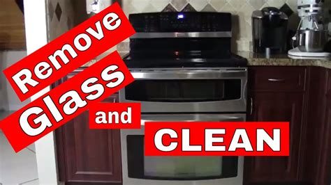 clean  glass   oven door   youtube