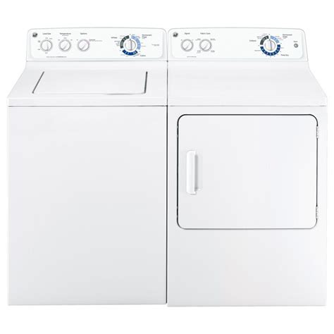 ge  cu ft electric dryer white   electric dryers department  lowescom