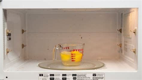 lemon   cleaning  microwave easy