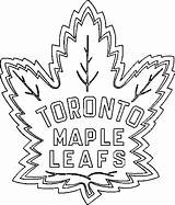 Maple Coloring Pages Toronto Leafs Drawings Colouring Leaf Logo Stencil Print Hockey Drawing Teams Easy Leaves Ca Kids Letters Google sketch template