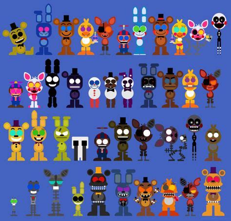 fnaf world characters google search fnaf p fnaf  nights  freddys  night