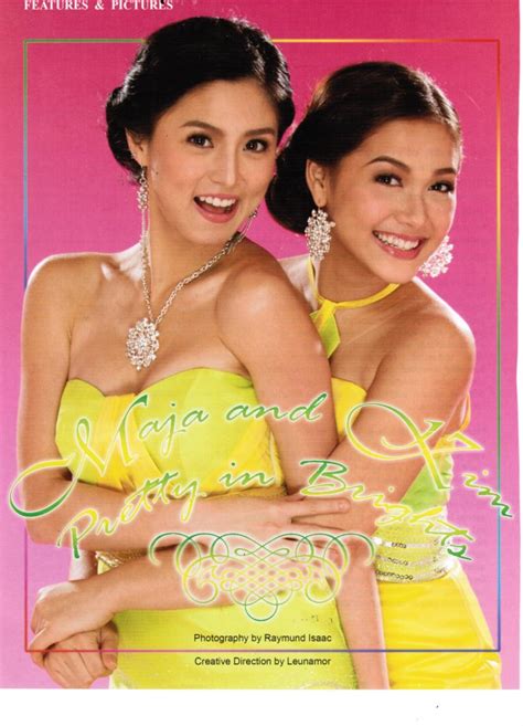 Kim Chiu And Maja Salvador On The Cover Of Wedding