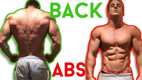 My Back And Abs Routine Must Try It Youtube