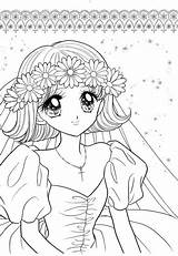 Coloring Pages Dibujos Colorear Para Anime Girls Paradise Force Book Happy Kawaii Cute Glitter Printable Seleccionar Tablero Choose Board sketch template